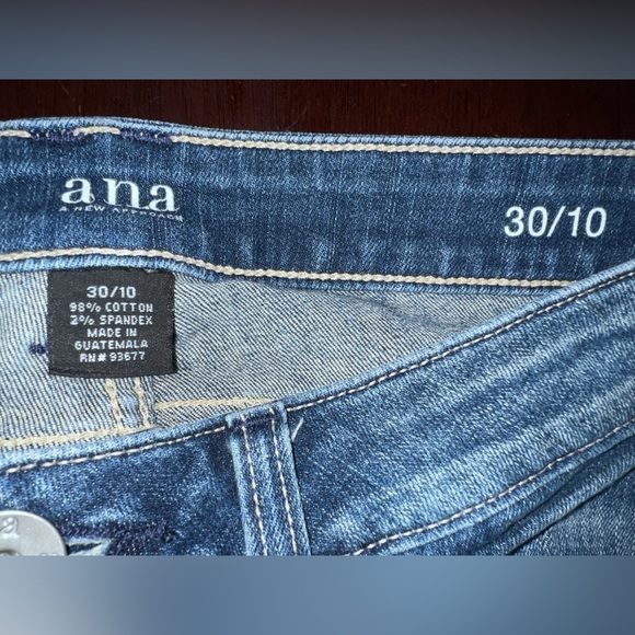 Ana Distressed Denim Bermuda Shorts Women’s Size 30 - Picture 3 of 6